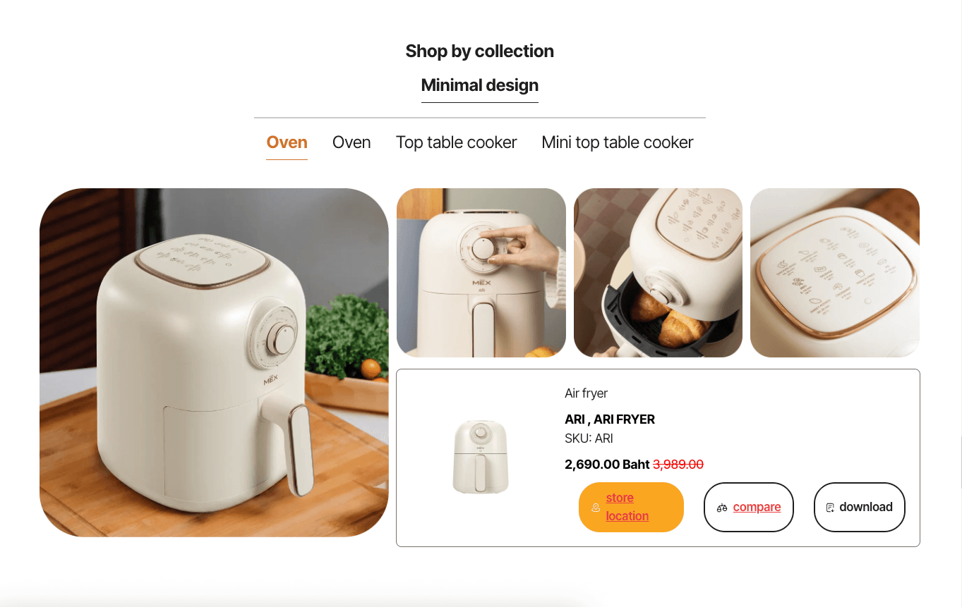 MEX : E-commerce website — 4